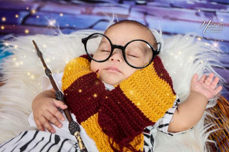 Baby Harry Potter Theme Shoot By Harsh Photography Lucknow