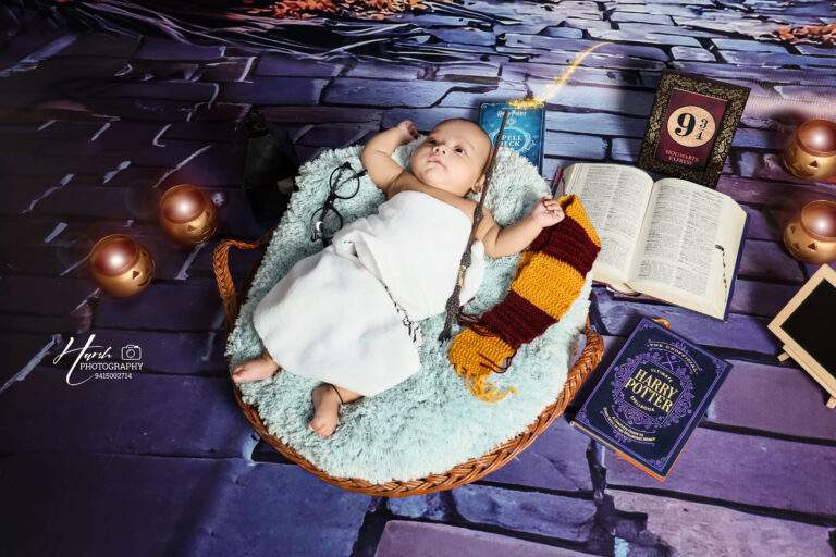 Baby Harry Potter Theme Shoot By Harsh Photography Lucknow