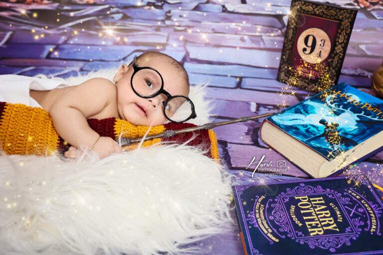 Baby Harry Potter Theme Shoot By Harsh Photography Lucknow