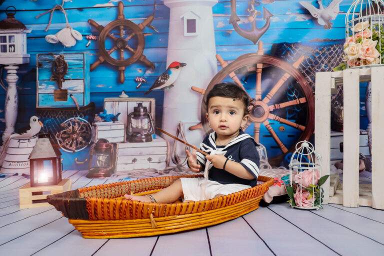 Baby Sailor Theme Shoot By Harsh Photography