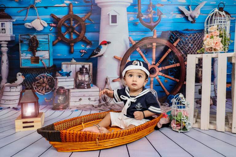 Baby Sailor Theme Shoot By Harsh Photography