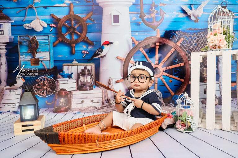 Baby Sailor Theme Shoot By Harsh Photography